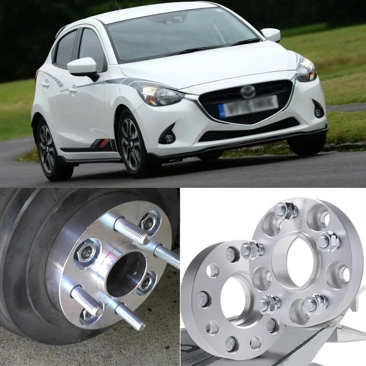 

Teeze 4pcs 4X100 54.1CB 25mm Thick Hubcenteric Wheel Spacer Adapters For Mazda 2 2007+