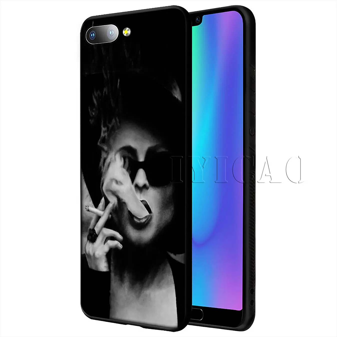 IYICAO яркий мягкий чехол для Huawei P20 Pro P10 P8 P9 P30 Lite Mini 2017 P Smart 2019 | Мобильные телефоны и