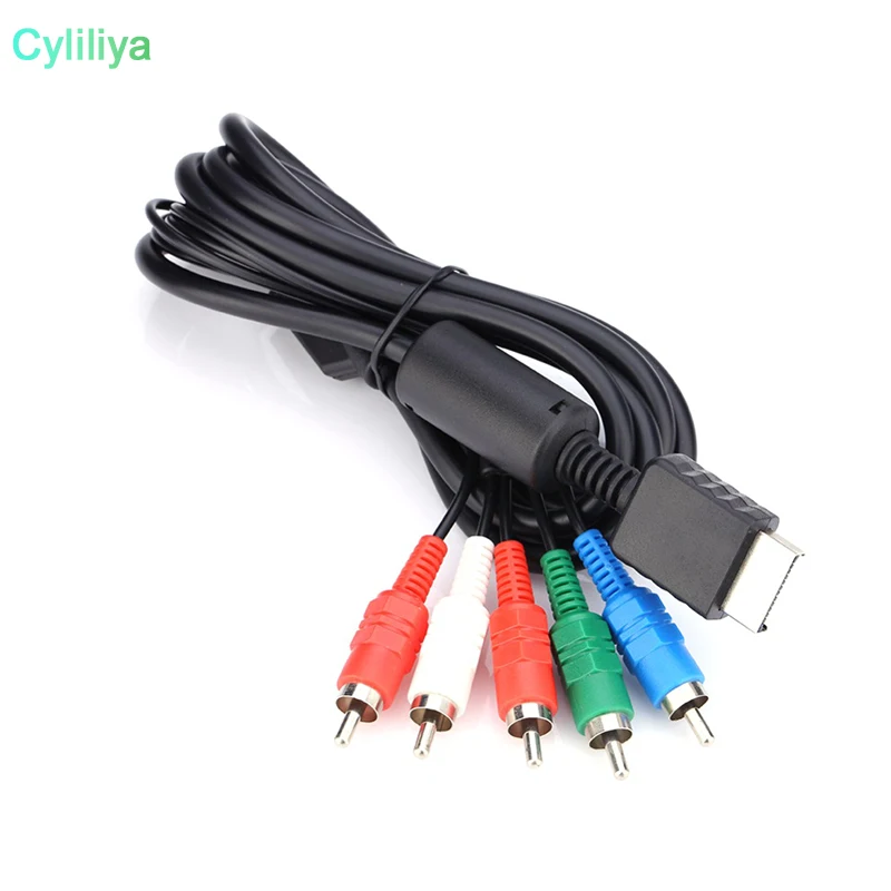 5 шт. 140 см компонентный 5RCA AV аудио видео HD ТВ кабель для Sony Playstation 1 2 3 PS3 PS2 PS1 пульт