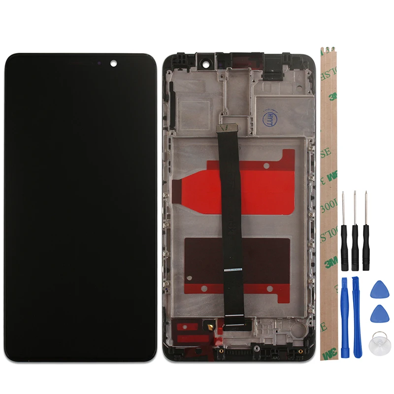 ЖК-экран ocolor для huawei mate 9 + сенсорный экран с рамкой ремонтная часть 5 дюйма