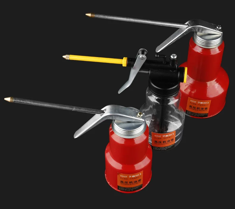 Масляный кастрюль масляный пистолет длинное сопло инжектор высокого давления