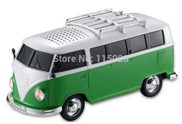 40 шт. портативная музыкальная автобусная колонка с поддержкой tf карты/USB/MP3