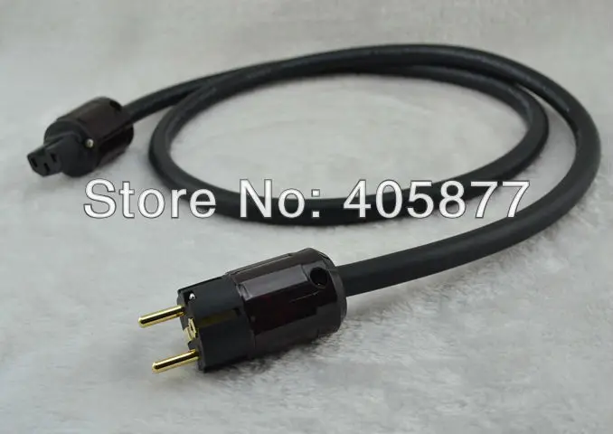 Сетевой кабель Hexlink Golden 5 AC шнур питания schuko 1 м|viborg audio|power cable schukopower audio |