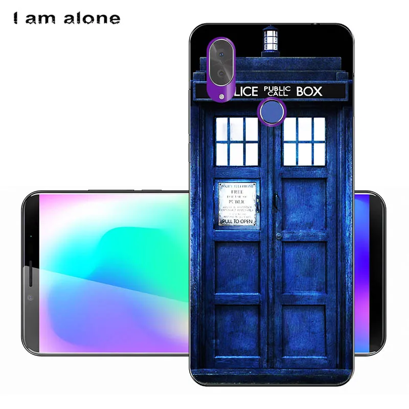 Solf TPU W69 Чехлы для телефонов I am alone, для Cubot X19, 5,93 дюйма, мягкие, TPU, для мобильных телефонов, милые, модные, с мультяшным принтом, для Cubot X19, сумки - Цвет: Solf TPU W69