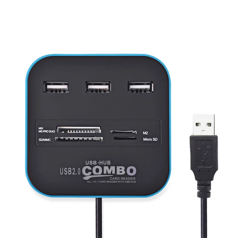 Все в одном COMBO USB 3 Порты и разъёмы hab 2 0 концентратор + Мульти/USB/SD/MMC/M2/MS/MP кард-ридер