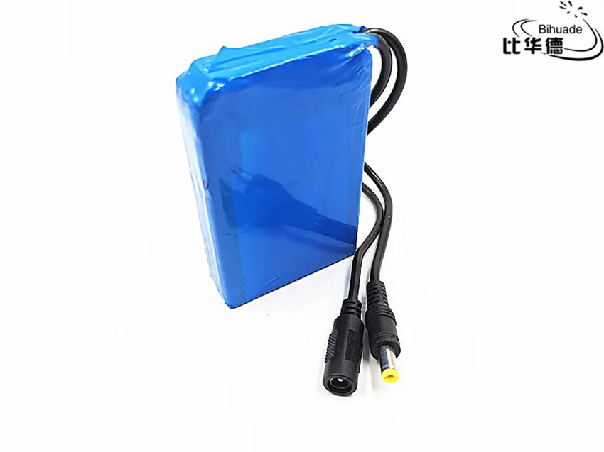 

1pcs/lot 12V 5000mah lithium battery Rechargeable DC battery polymer batteria For monitor motor LED light outdoor spare Battery