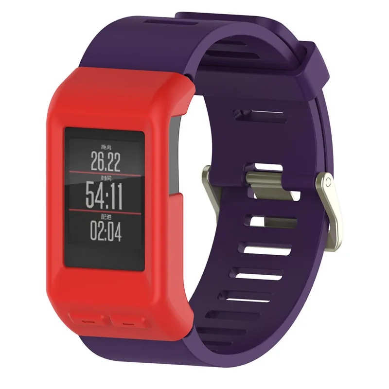 

Силиконовые Защитный чехол Крышка ForGarmin Vivoactive HR защитный чехол умных часов Экран чехол Аксессуары