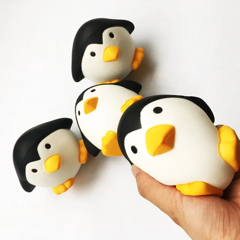 Squishy антистресс розовый пингвин замедлить рост анти-стресс милые игрушки мягкими
