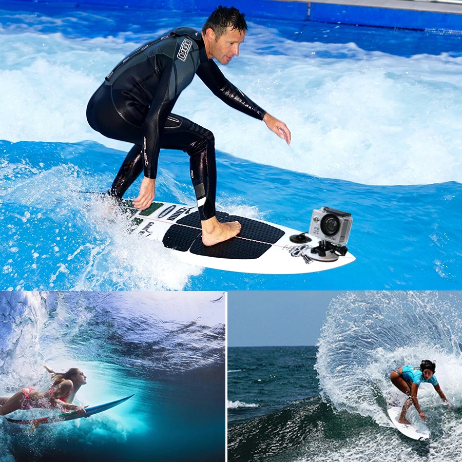 Geekam Универсальный Surf расширения доски для серфинга комплект крепления Наборы GoPro