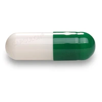 5000 pieces carton size 1 green whitejoined empty gelatin capsulesfillable capsule