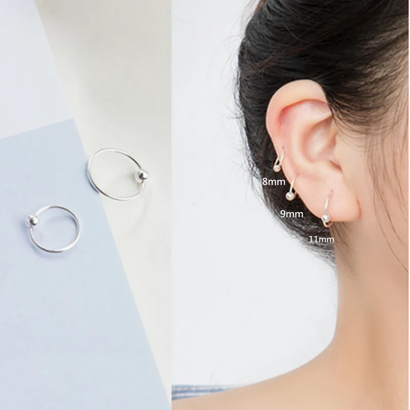 Серьги 2019 крупные серьги раньше серебряные для женщин корейские маленькие