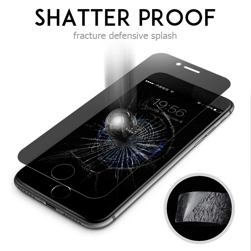 Защитное стекло для сохранения личной информации пленка для iPhone 11 Pro Max XS XR X 8 7 6 6S Plus SE 5 5S 4 4s Премиум защитное закаленное стекло 30 шт