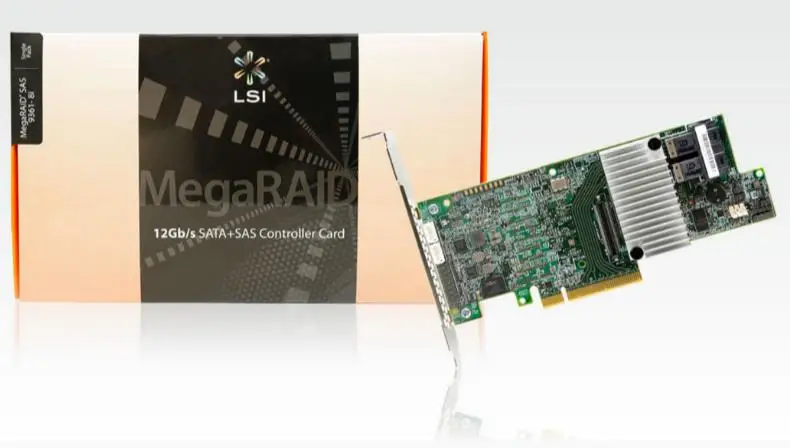LSI MegaRAID SAS 9261 8i LSI00212 OEMs 8 портов 512 Мб кэш памяти SFF8087 6 ГБ RAID0.1.5.6 PCI E 2 0 X8 карта