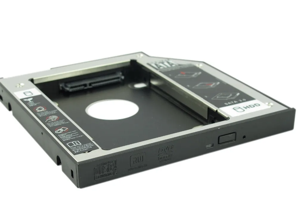 WZSM Новый 12 7 мм 2-й жесткий диск SATA HDD Caddy для ASUS G50 G53 G60 G70 G72 G73 G74 G75 | Компьютеры и офис