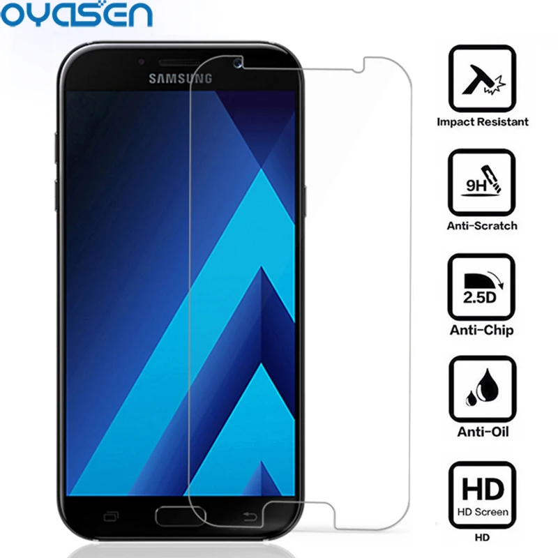 Взрывозащищенный защитный экран для Samsung Galaxy A3 2017 a320 A320F Премиум Защитный чехол с
