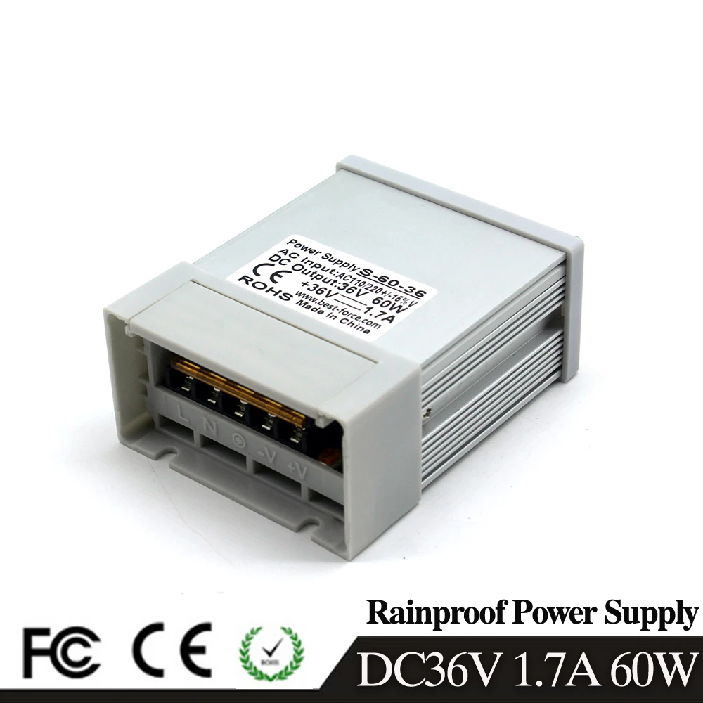 Осветительный трансформатор DC36V 400W 360W 350W 300W 200W 180W 150W 120W 100W 72W 60W 48W 36V DC источник