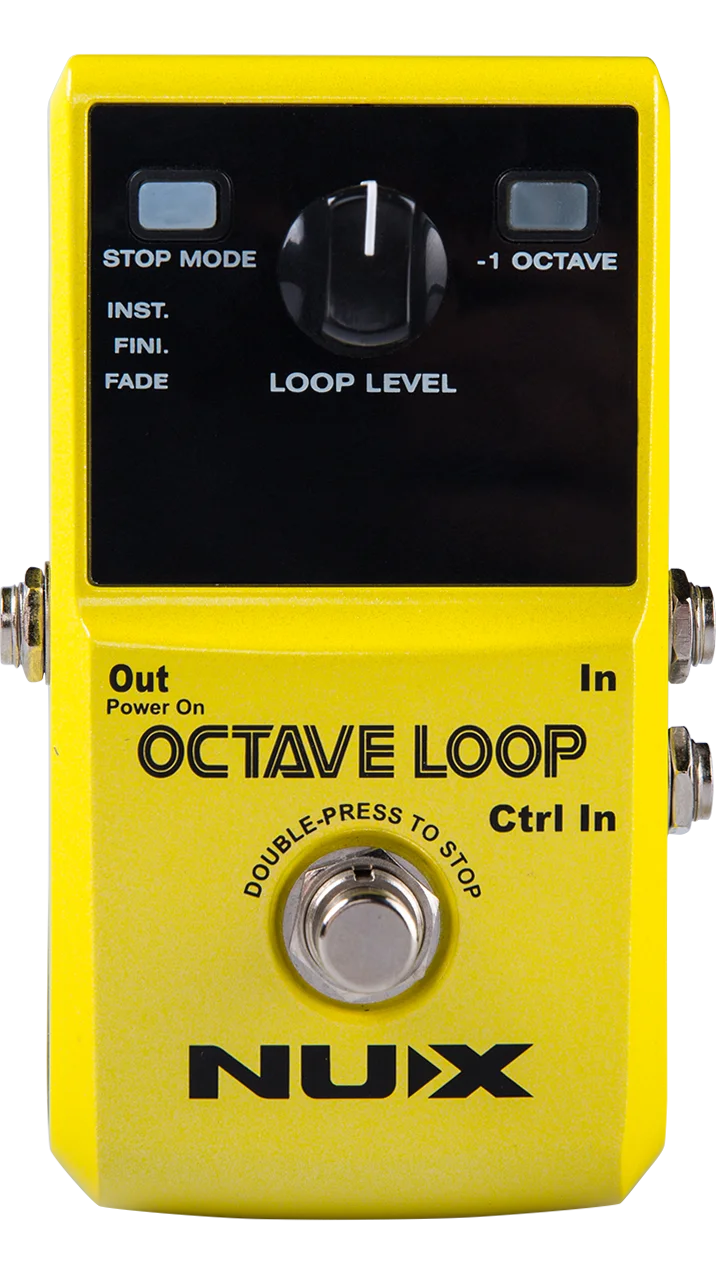 Nux Octave Loop педаль петлителя with -1 Effect * Чехол с бесплатной бонусной педалью | Спорт и
