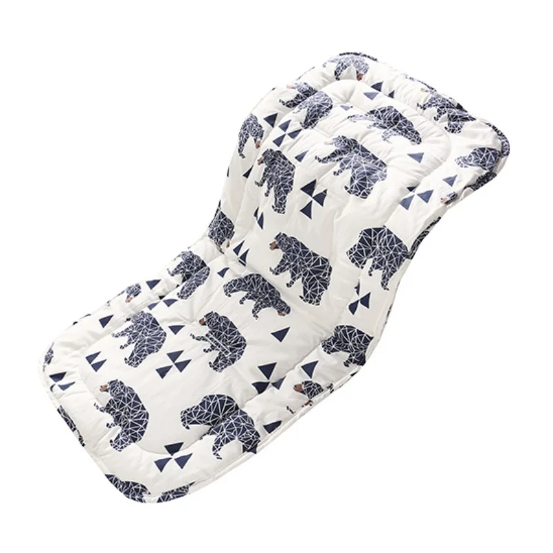 Складной хлопковый вкладыш для детского сиденья дышащий коврик автомобильного