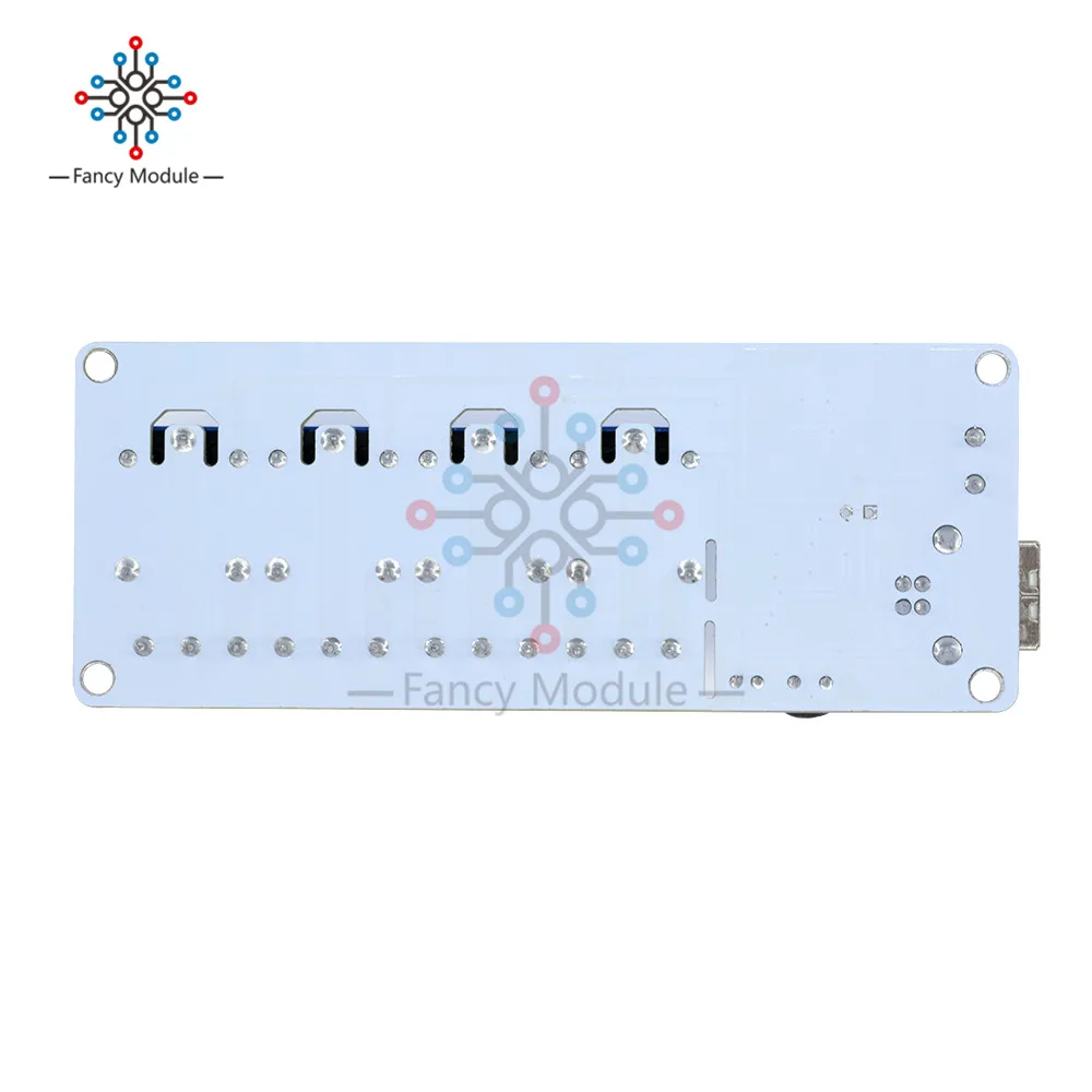 4 канальная Плата USB 5 в 12 В с модулем автоматизации для Arduino PIC DSP AVR кабелем|Реле| |