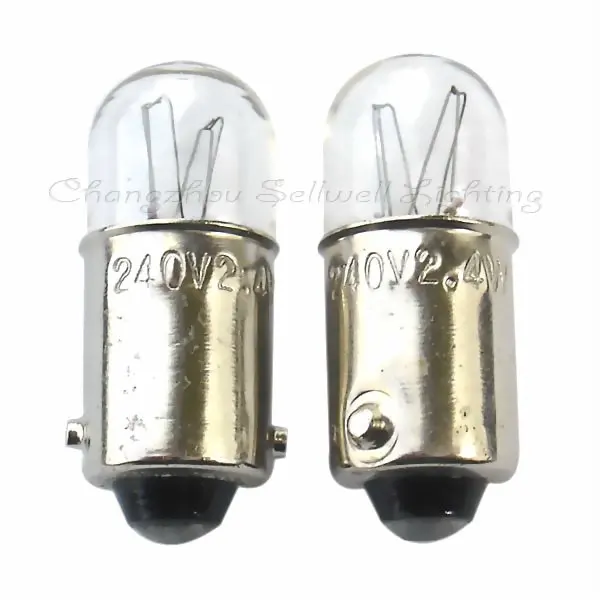Ba9s T10x24 240v 2 4 w миниатюрный светильник A095|miniature lamp bulbs|miniature lampminiature light bulb |