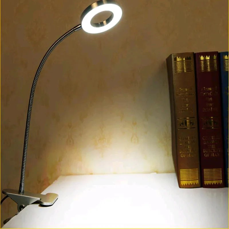 1 шт. светодиодная настольная лампа 7 Вт с улучшенной матовой яркостью для