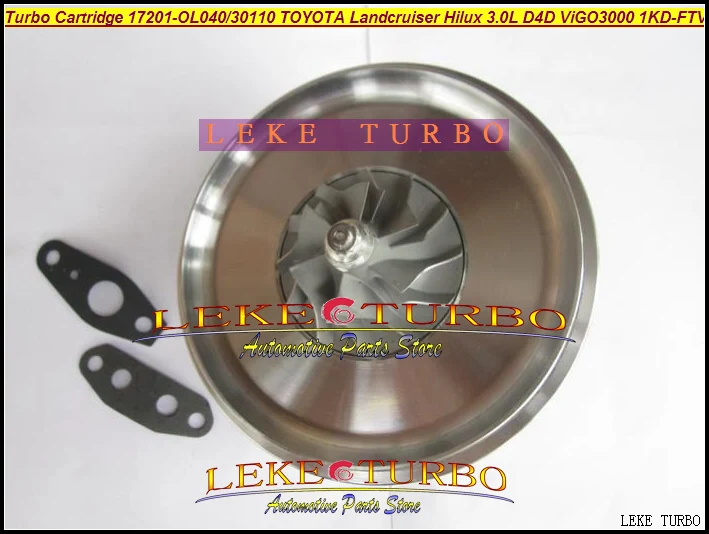 Бесплатная доставка турбо картридж CHRA CT16V 17201-OL040 17201-30110 Турбокомпрессор Для TOYOTA