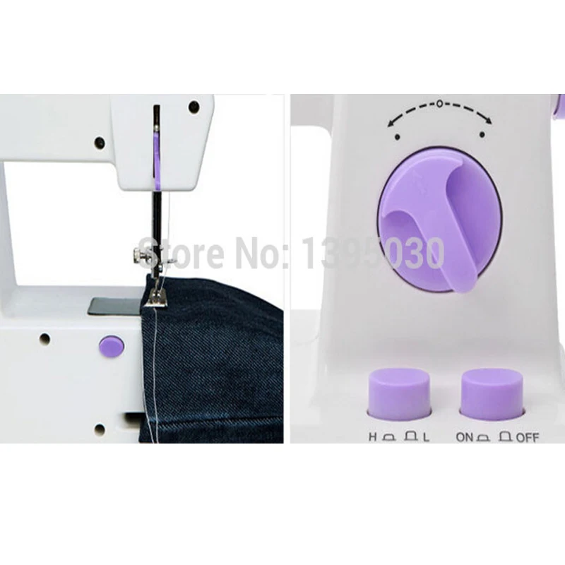 Портативная многофункциональная электрическая швейная машина 1 шт. высокое