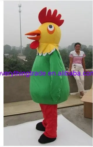 Из прекрасный повезло петух милый взрослые размер ростовая кукла костюм Термины