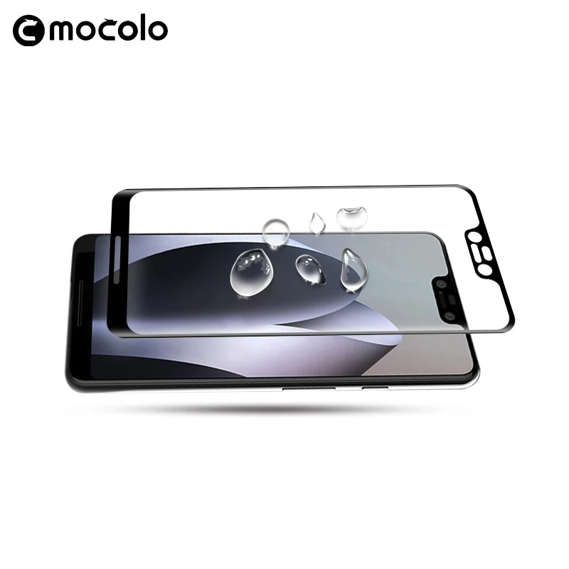Защитное стекло для экрана Google Pixel 3 полноэкранное закаленное 9H 3D Mocolo pixel 3XL защита