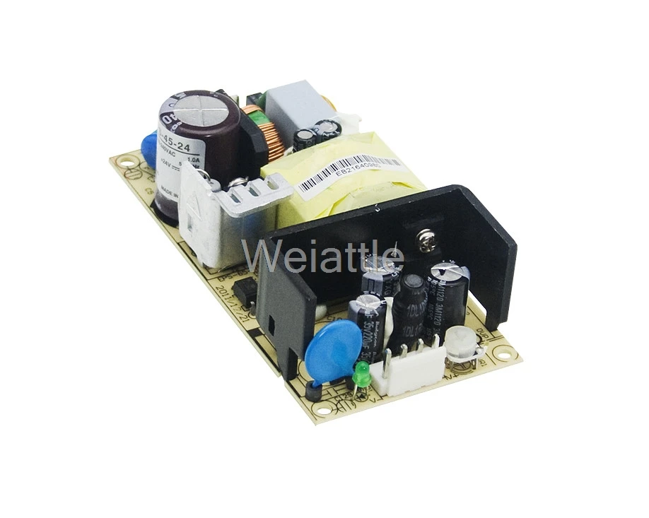 

MEAN WELL оригинальный EPS-45-15C 15V 3A meanwell EPS-45 15V 45W блок питания с одним выходом