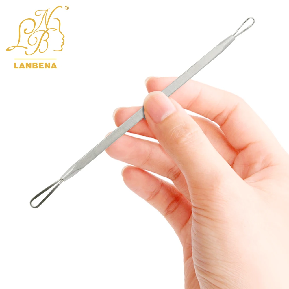 LANBENA 6 шт. игла для удаления акне прыщей черных точек лечение черная маска уход за