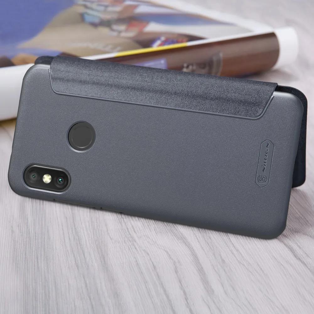 Чехол для Red mi 6 Pro 5 84 ''Nillkin Sparkle Flip Cover средство защиты ПК задняя крышка Xiao A2 Lite |