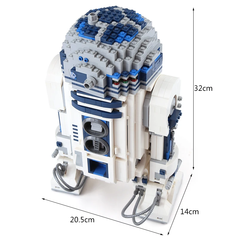 DHL Звездные войны 05043 R2D2 Робот строительные наборы блоки кирпичи развивающие