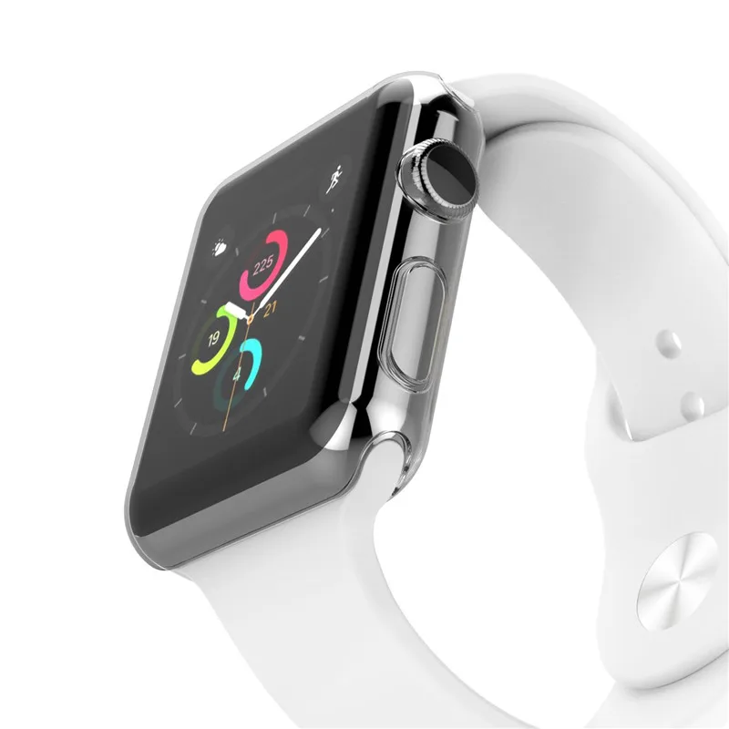 Аксессуары для наручных часов Apple Watch чехол серии версия 1 2 3 ремешок мягкие тонкие