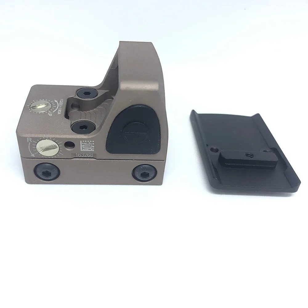 Коллиматор MAGORUI Mini RMR прицел с красной точкой ручной пистолет винтовка для