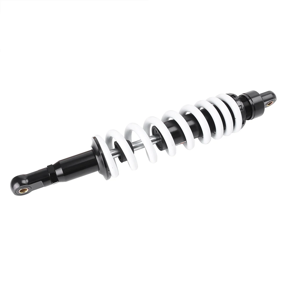 

1p Rear Shock Absorbers Suspension Spring Assembly For 250cc PIT TRAIL DIRT MOTORCYCLE BIKE ATV White Round 430mm Adjustable