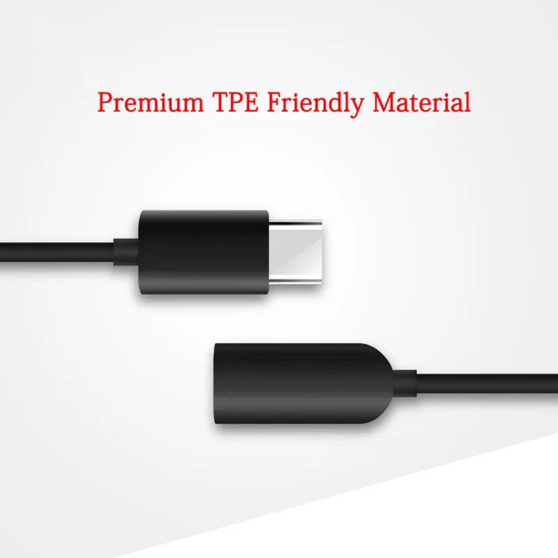 Адаптер для наушников с USB Type C на 3 5 мм аудиокабель AUX смартфонов Samsung LG Nexus Oneplus Nokia