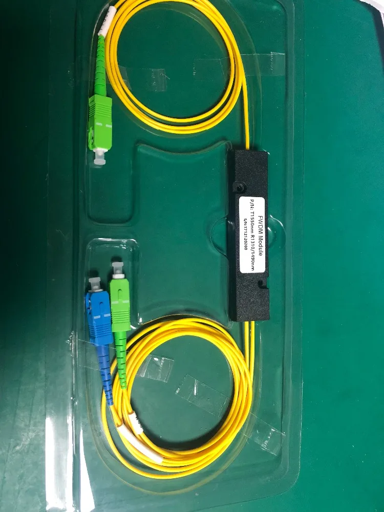 CATV FWDM5/34- T1530~1620/R1260~1360&1480~1500 -ABS-G657A-0.5m Passive Device 1pcs/pack