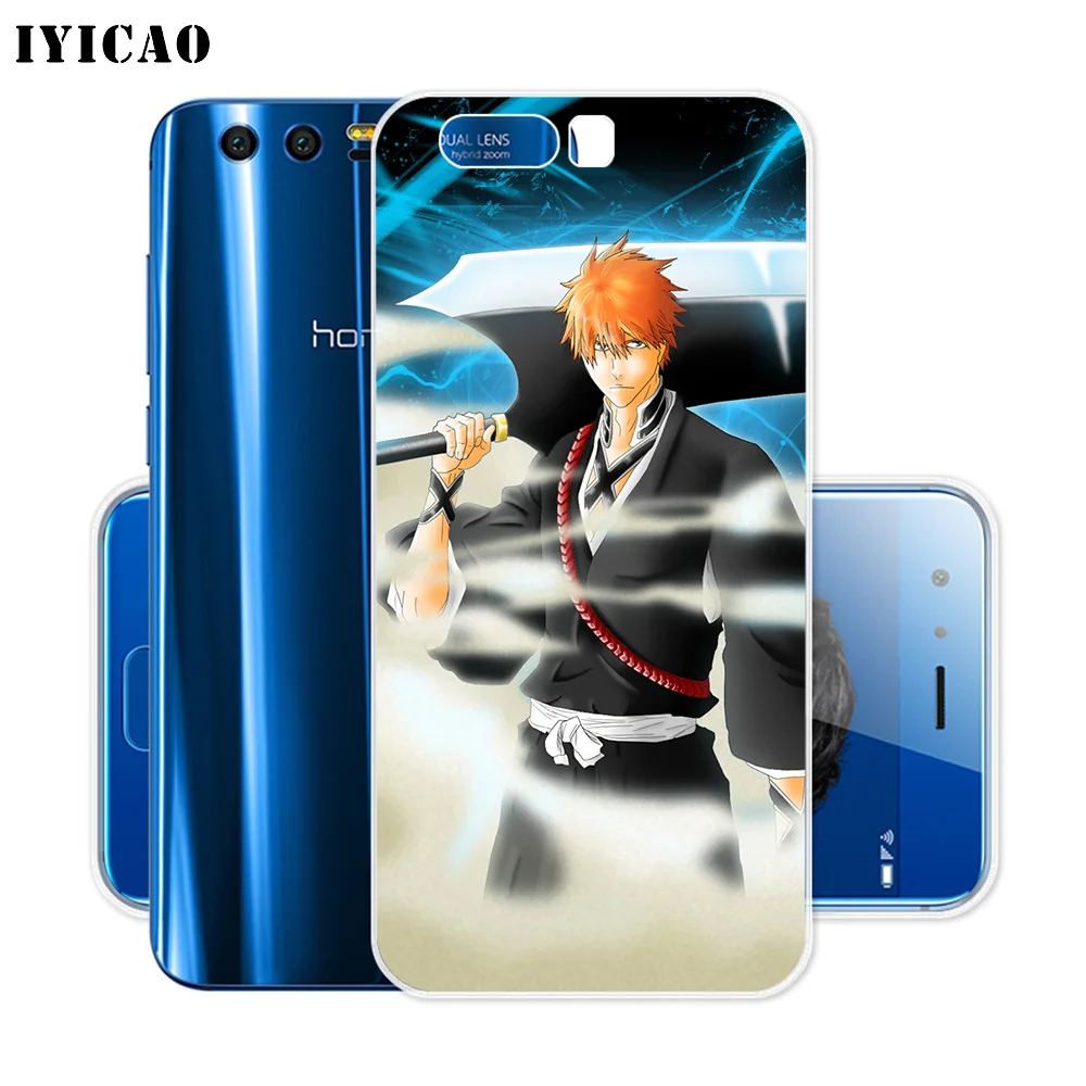 IYICAO Ichigo BLEACH Soft Silicone Case for Huawei Y9 Y7 Y6 Prime 2018 Honor 8C 8X 8 9 10 Lite 7X 7C 6A 7A Pro Cover | Мобильные