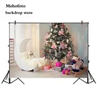 Фон для фотосъемки новорожденных с изображением дерева деревянного пола заднего вида 7x5 футов из ткани 147