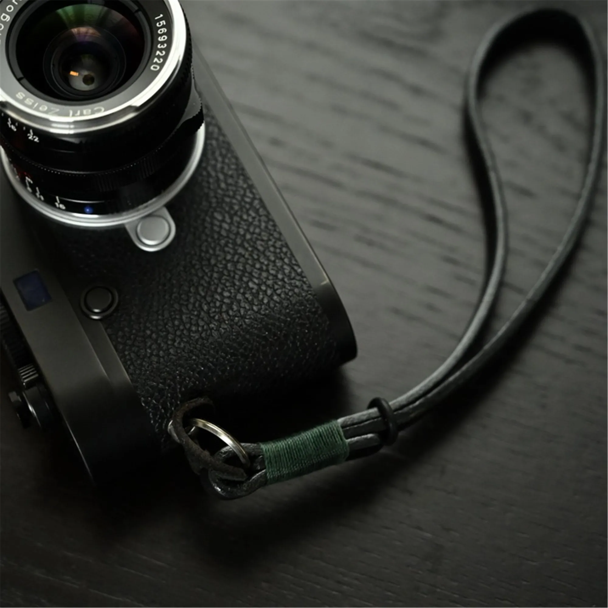 Ручной работы кожаный ремешок для камеры Ricoh Leica Fuji sony Olympus Canon Nikon беззеркальная камера