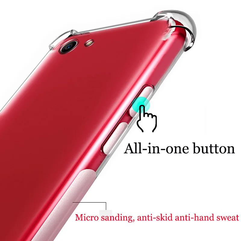 Модный Ультратонкий чехол для телефона s OPPO A83 Прозрачная мягкая задняя крышка A 83