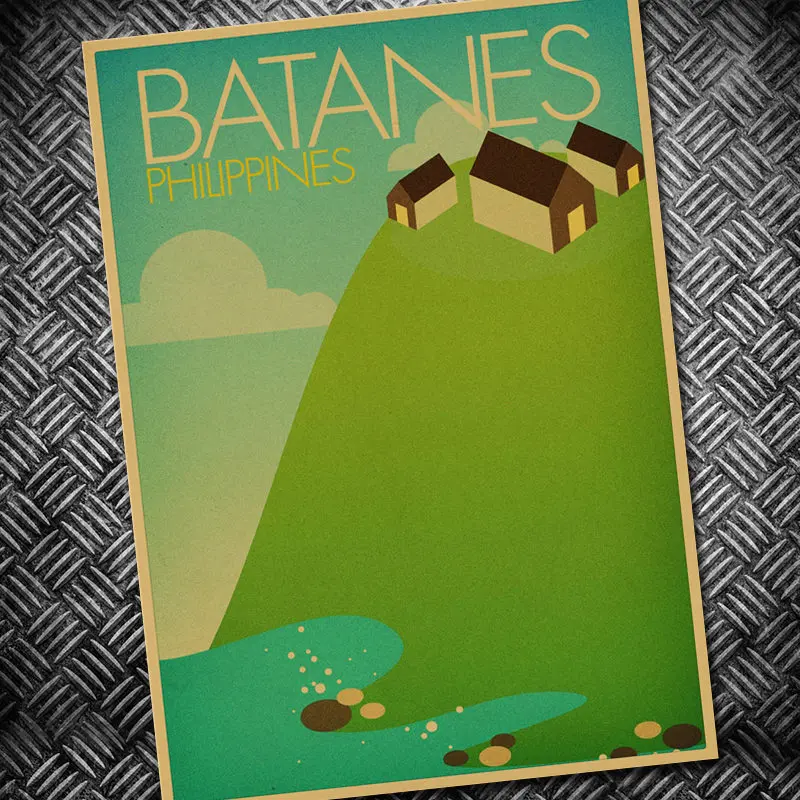 Классический Флоренции дом Винтаж Ретро плакат крафт Бумага стены Стикеры Книги