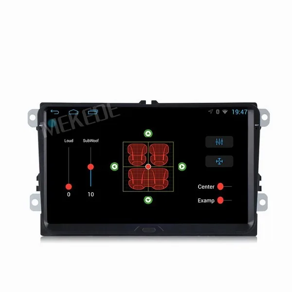 DHL или FedEx 20 шт. Android 9 дюймов B6 B5 B7 Passat автомобильный gps навигация без DVD для V W Golf gps Polo автомобильный стерео радио gps
