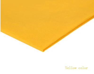 yellow Высокое качество, горячая Распродажа, упаковочная бумага из ткани и Подарочная обертка, бумажная бумага DIY Материал конфет цвета 50*66 см 40 шт в партии - Цвет: yellow