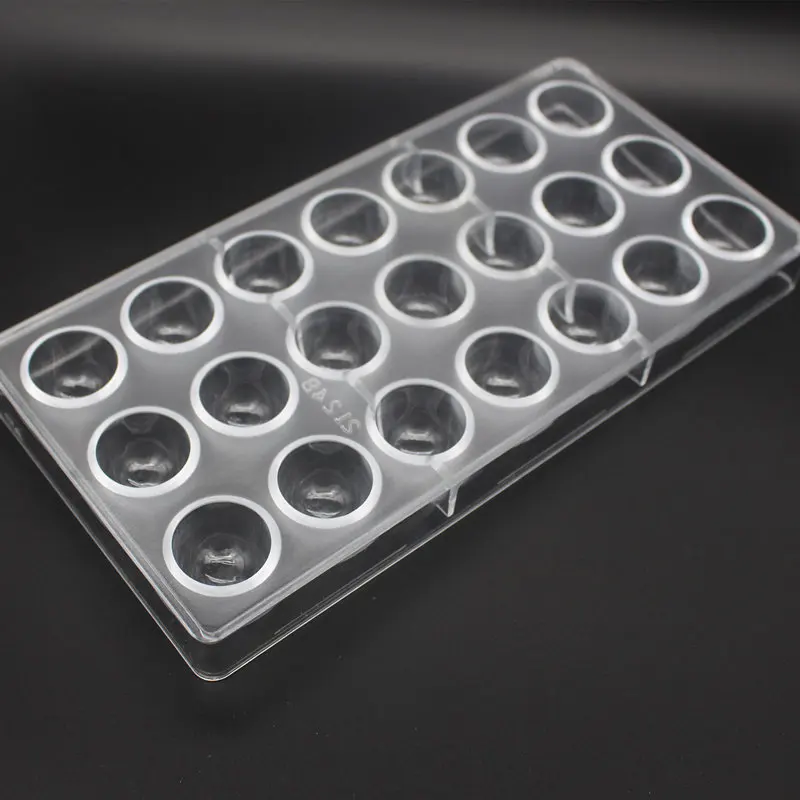 21 полости пищевого класса колокольчик формы для выпечки ясный Поликарбонат