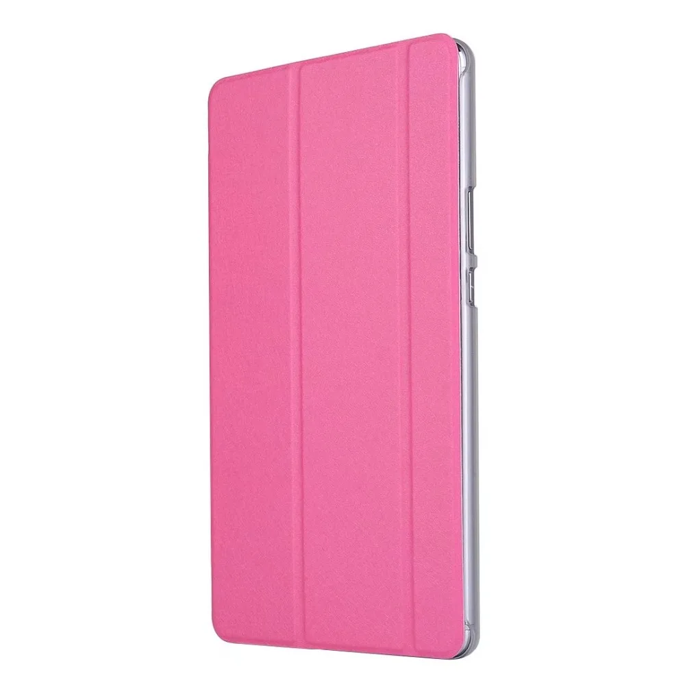 2017 Fashion New 3 folded silk pu leather stand holder case cover for Huawei MediaPad M3 Lite 8 CPN-W09 CPN-AL00 8.0 +PEN | Компьютеры и
