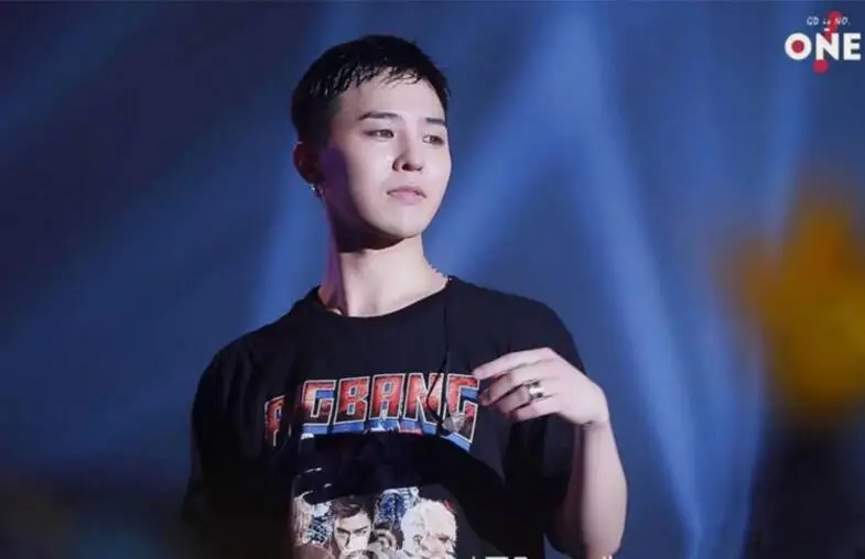 K-POP футболка с коротким рукавом Bigbang MADE Сеульский концерт G-Dragon сценическая