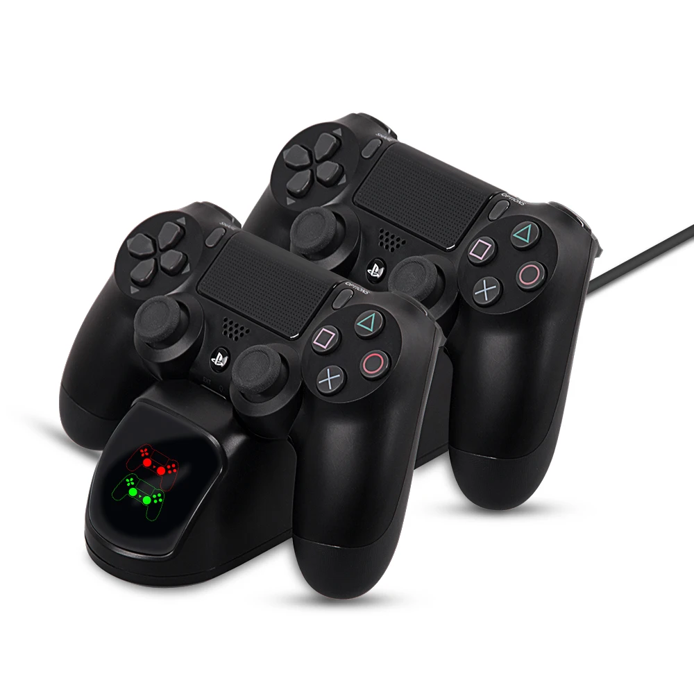 Зарядное устройство USB для PS4 док-станция Slim контроллер Pro светодиодный