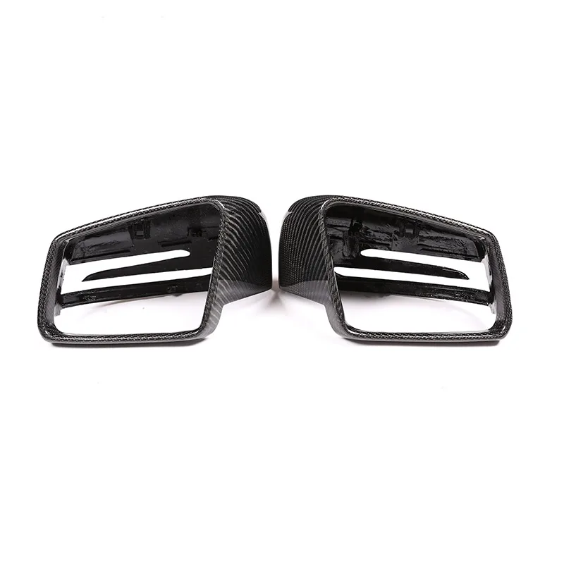 2x настоящий карбон для Mercedes Benz A W176 B W246 C W204 E W212 CLA W117 GLA X156 GLK X204 CLS Class W218 крышка
